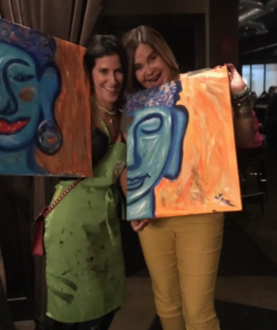 Wow paint and sip event on please post