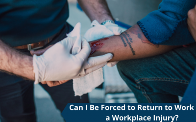 Can I Be Forced to Return to Work After a Workplace Injury?