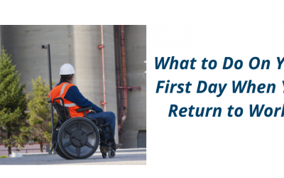 What to Do On Your First Day When You Return to Work?